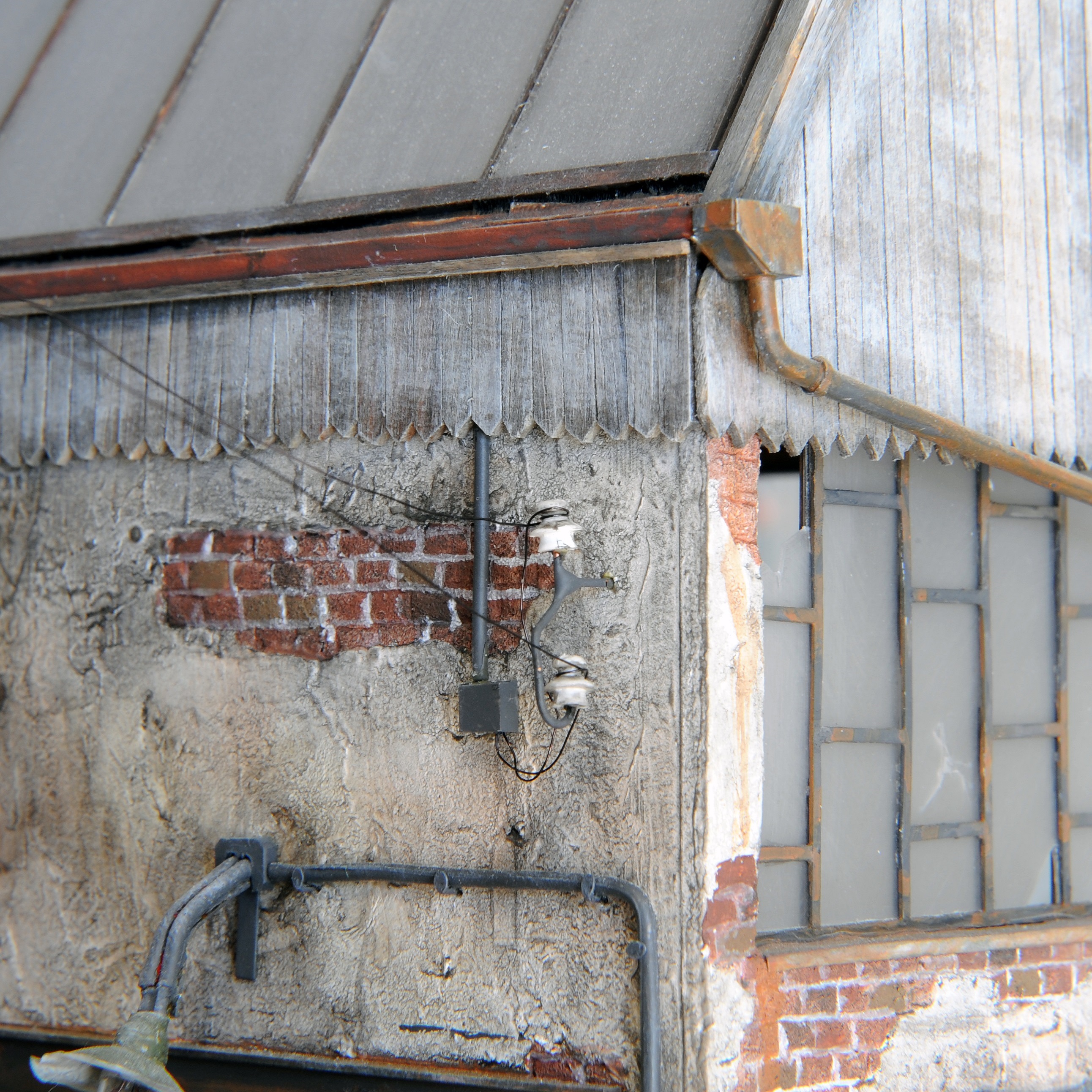 Mauer bei Anlage